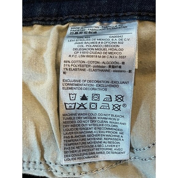 Signature By Levi Strauss & Co Women's Jeans Modern Skinny High Rise Blue SZ W32 - Picture 9 of 10